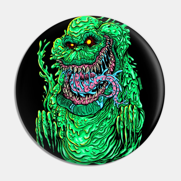 Gross Ghost Pin by Robisrael