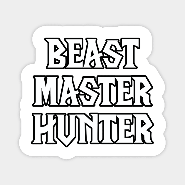 Beastmaster Hunter Magnet by snitts