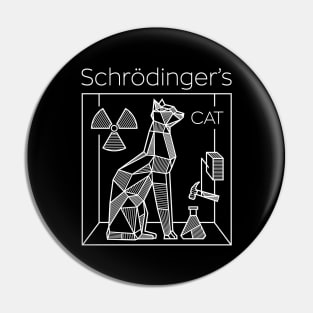 Schrödinger's Cat Pin