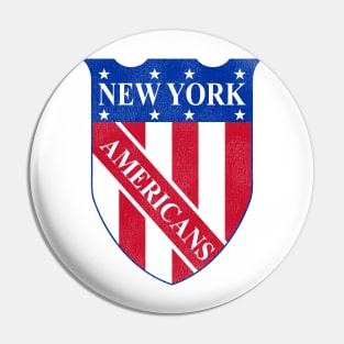 Defunct New York Americans Hockey Team Pin