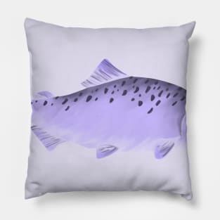 Purple Salmon Pillow