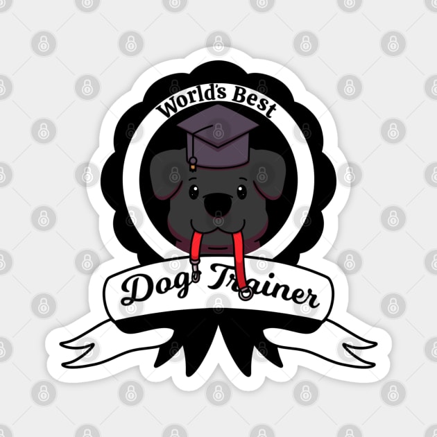 World’s Best Dog Trainer Magnet by TheMaskedTooner