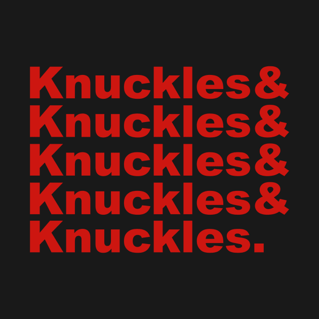 Knuckles & Knuckles (Red) by KingLoxx