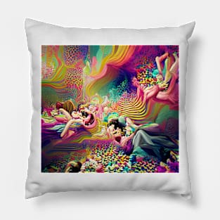 Psychedelic Souls Pillow