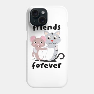 Friends Forever Cat & Mouse Phone Case