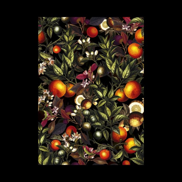 Vintage Fruit Pattern XXVII by burcukorkmazyurek