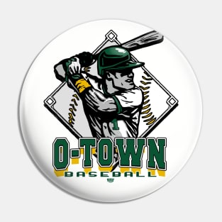 O Town Forever Diamond Baseball Pin