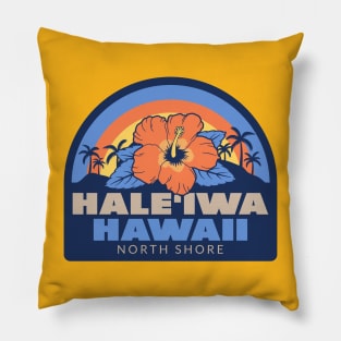 HALEIWA HAWAII NORTH SHORE T-SHIRT Pillow