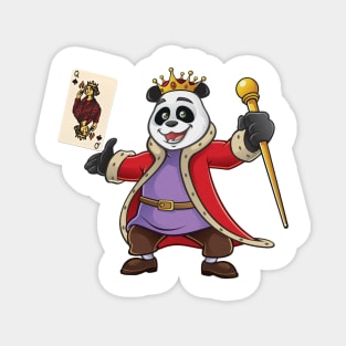 panda bear magician Magnet