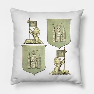 standard coat of arms genealogy Pillow