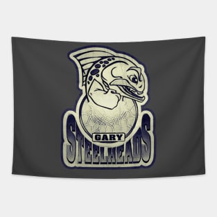 Gary Steelheads Basketball Tapestry