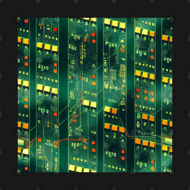 Circuitboard  electronic, computer pattern futuristic cyberpunk by SJG-digital