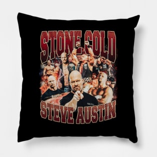 Stone Cold Steve Austin Bootleg Tee Pillow