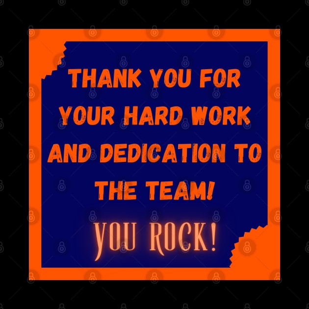 Thank you YOU ROCK / Retro Thank you / GET THE JOB DONE by Viz4Business