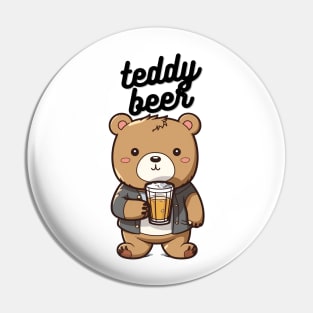 Teddy Beer, Adult Cute Design Pin