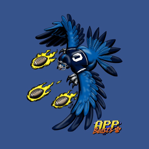 Birdie_V4_AppB Blue bird by BlademanUnitPi