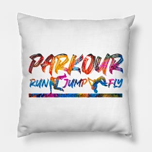 parkour freerunning Pillow