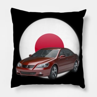 Acura SL Maroon sedan 2 Pillow