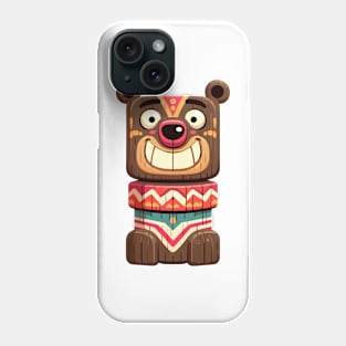 Bear totem illustration Phone Case