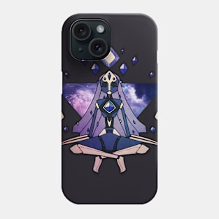 Space, chill and robots. Phone Case