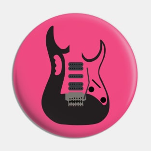 Black Guitar Pin