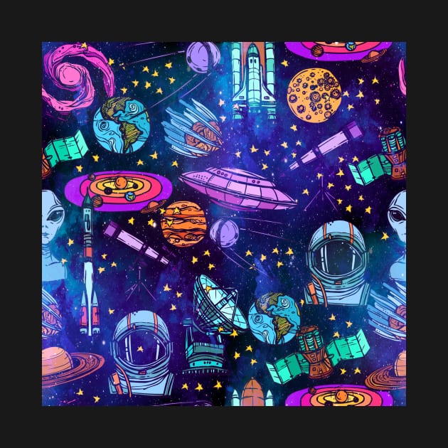 Outer Space Pattern by crazycanonmom