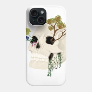 Overgrown Skull Phone Case