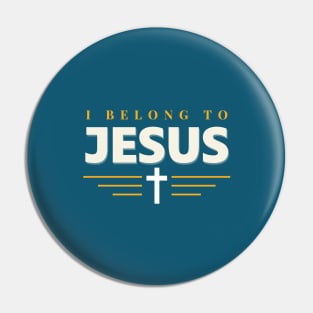 I Belong To Jesus Pin