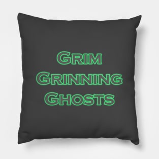 Grim Grinning Ghosts Pillow