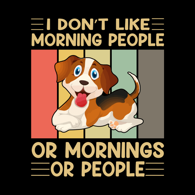 I don't like morning people or mornings or people (vol-3) by Merch Design