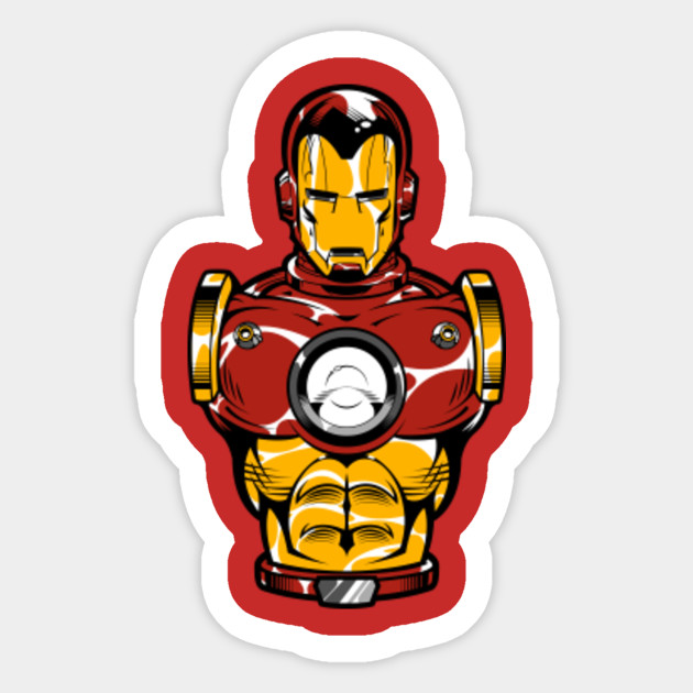 Iron Man - Classic - Iron Man - Sticker | TeePublic
