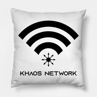 Khaos Network (Black) Pillow