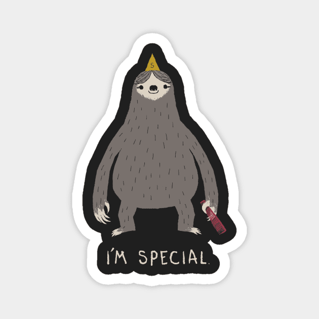 Special sloth Magnet by Louisros