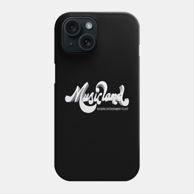 Musicland Music Store Logo 3D Phone Case by RetroZest