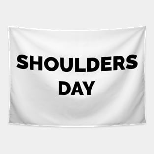 Motivational Workout | Shoulders Day Tapestry