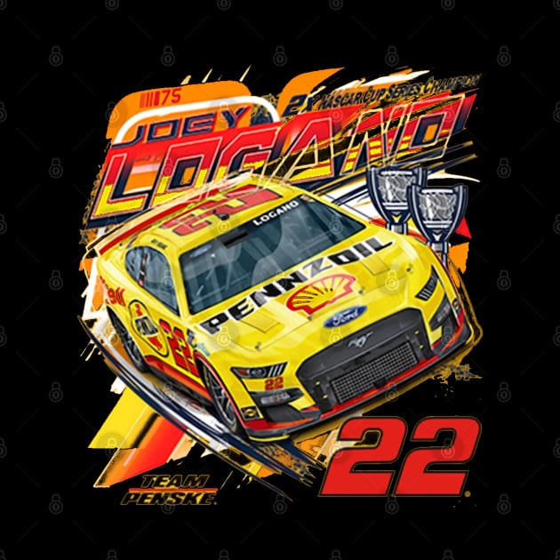 Joey Logano Car by art.Hamdan