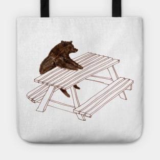 Picnic bear Tote