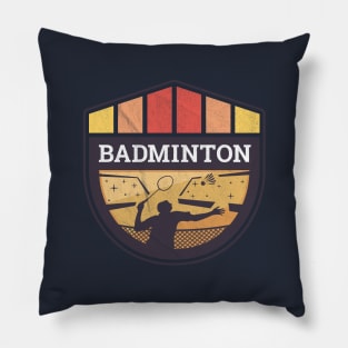 Badminton player - badminton shuttlecock player - badminton bat Pillow