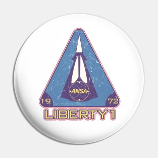 Liberty 1 - distressed Pin