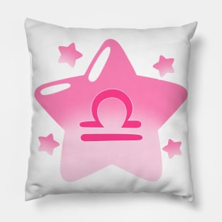 Astrological Sign Star - Libra Pillow