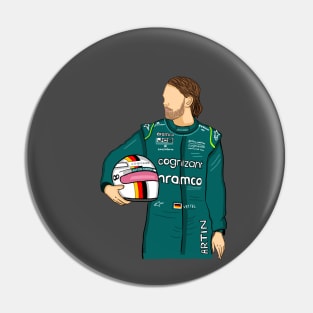 seb vettel Pin