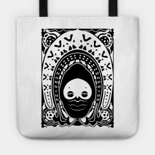 Grimoire Noir (Black on White) Tote