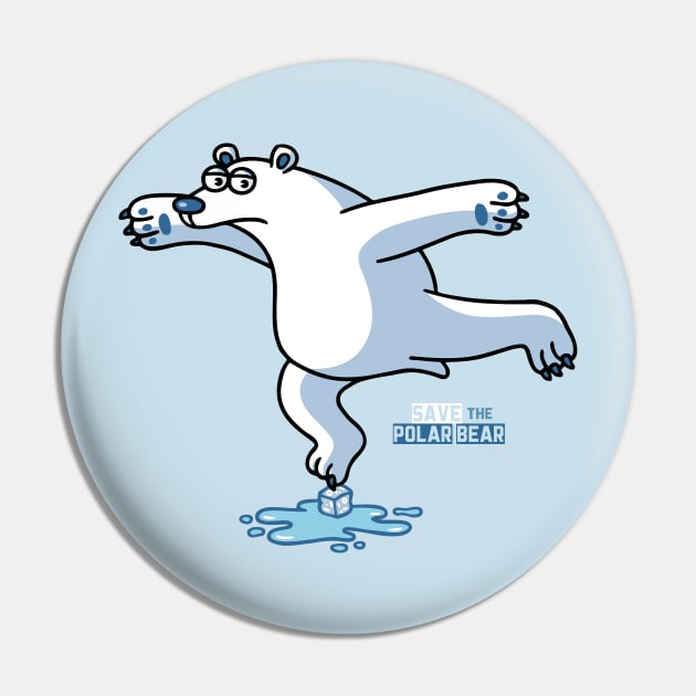 Save the Polar Bear Pin by byTxemaSanz