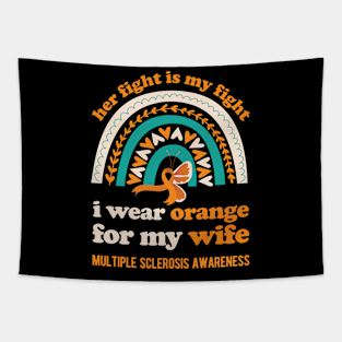 Multiple Sclerosis Awareness Wife Tapestry