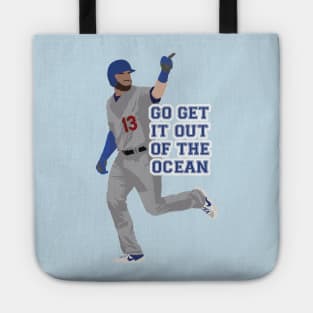 Max Muncy Go Get It Out Of The Ocean Tote