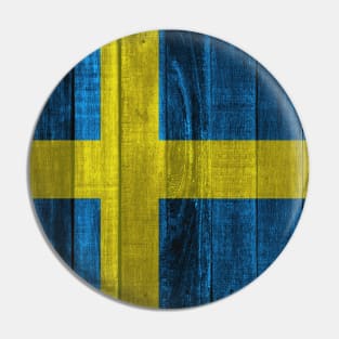 Flag of Sweden - Wood Pin