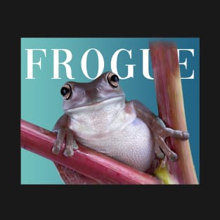 Frogue Magazine Frog Meme T-Shirt