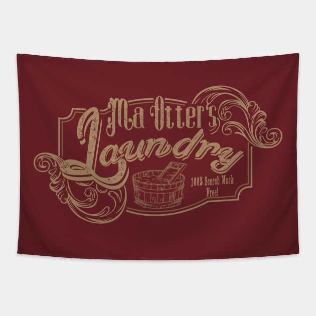 Ma Otter's Laundry Tapestry by LostOnTheTrailSupplyCo