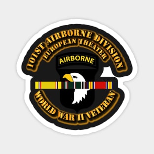 101st Airborne Division - Europe - WWII Magnet