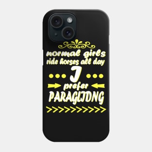 Paragliding Flying Wind Skydiving Freedom Phone Case